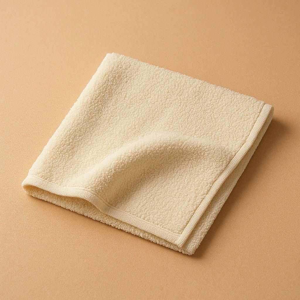 Everyday Hair Towel — unbranded Cream rectangle accessory
